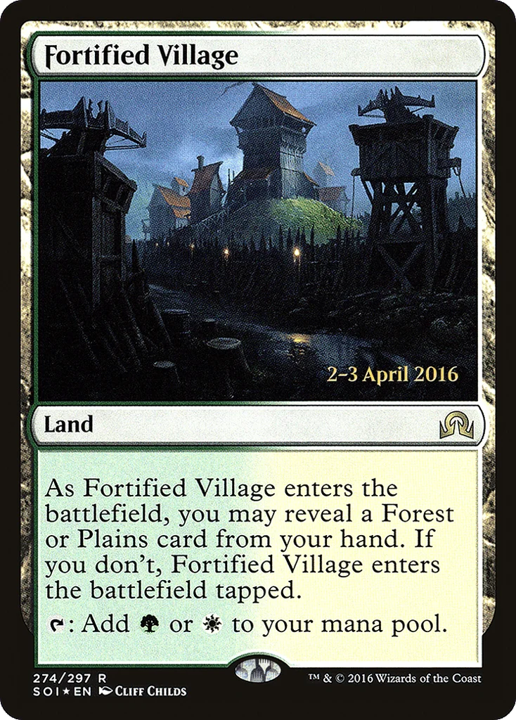 Fortified Village · Shadows over Innistrad Promos