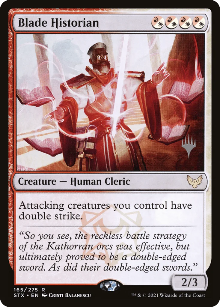Blade Historian · Strixhaven: School of Mages Promos