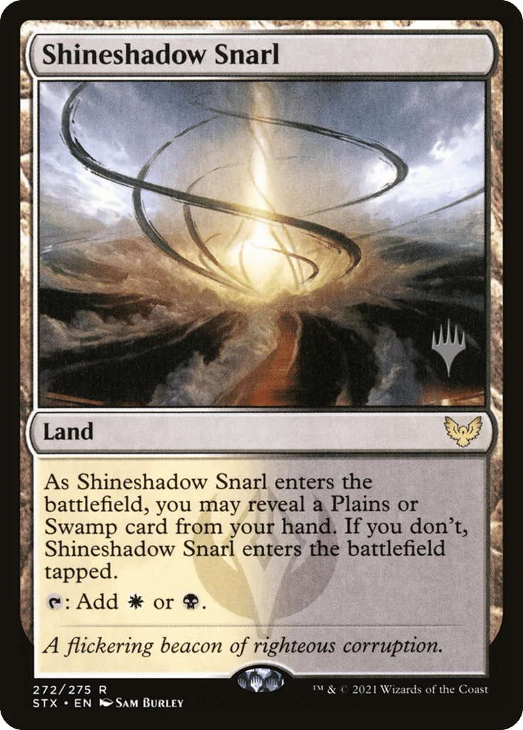 Shineshadow Snarl · Strixhaven: School of Mages Promos