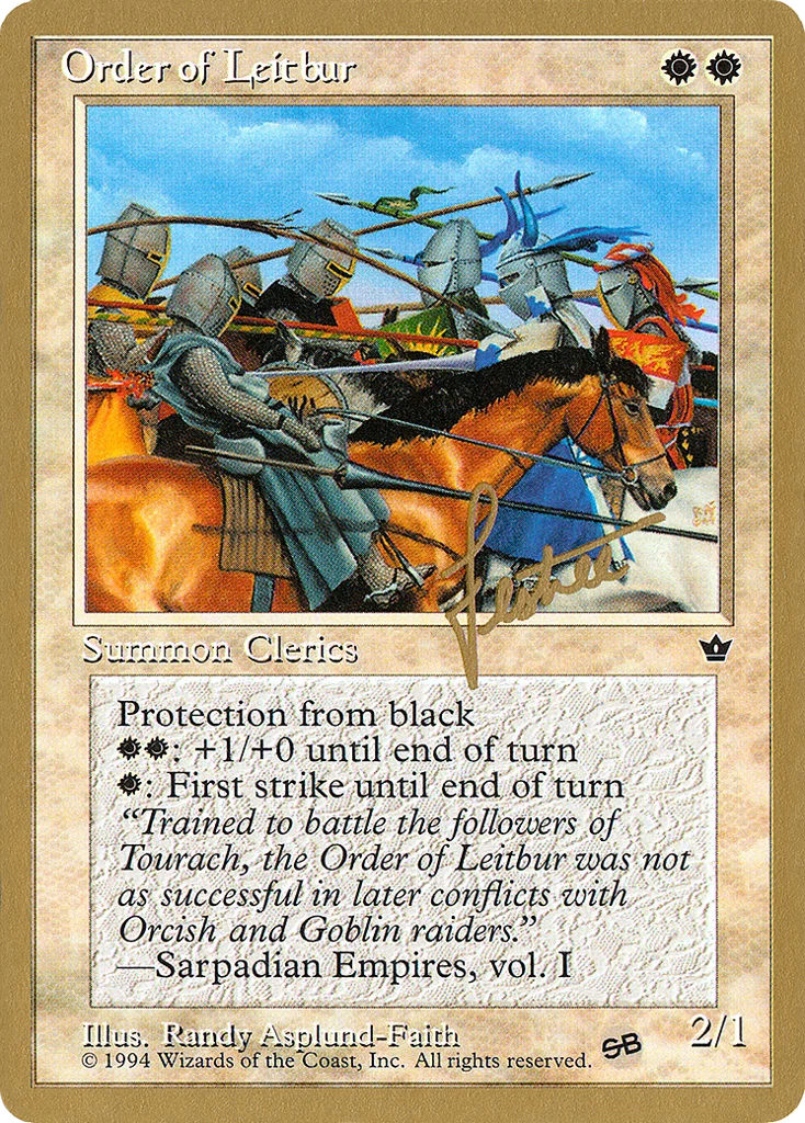 Order of Leitbur · Pro Tour Collector Set
