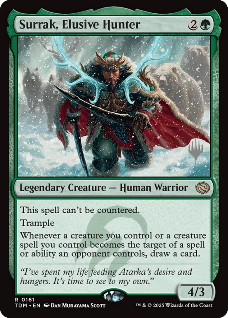 Surrak, Elusive Hunter · Tarkir: Dragonstorm Promos