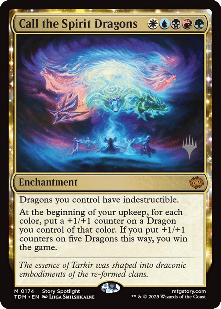 Call the Spirit Dragons · Tarkir: Dragonstorm Promos