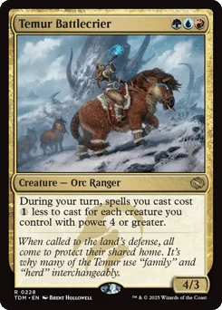 Temur Battlecrier