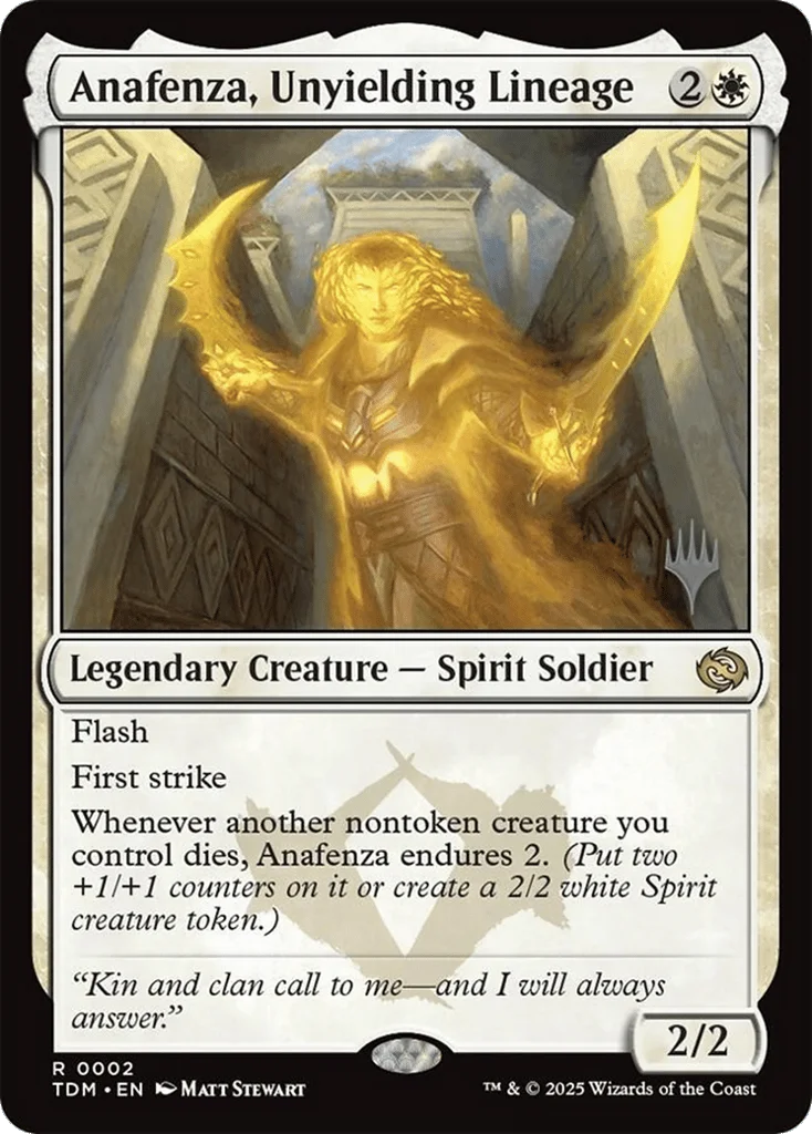 Anafenza, Unyielding Lineage · Tarkir: Dragonstorm Promos