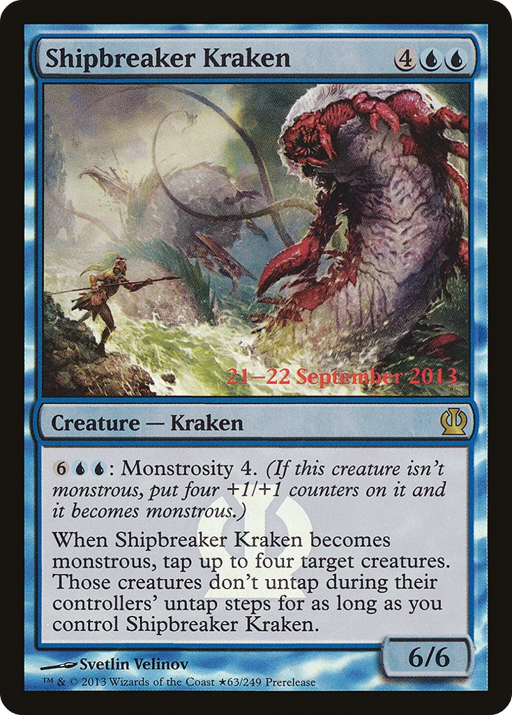 Shipbreaker Kraken · Theros Promos