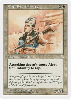 Alert Shu Infantry