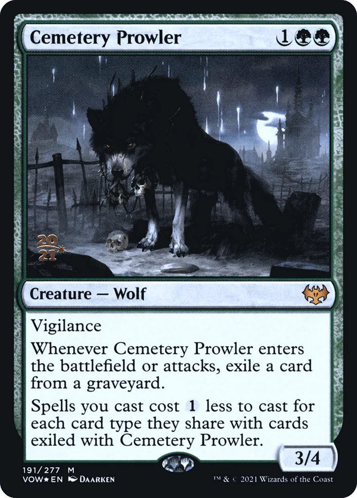 Cemetery Prowler · Innistrad: Crimson Vow Promos