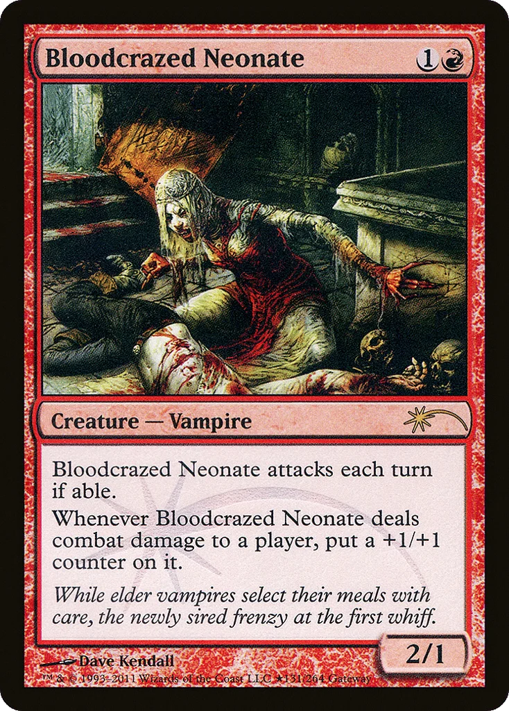 Bloodcrazed Neonate · Wizards Play Network 2011