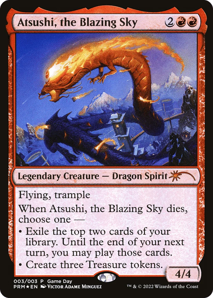 Atsushi, the Blazing Sky · Wizards Play Network 2022