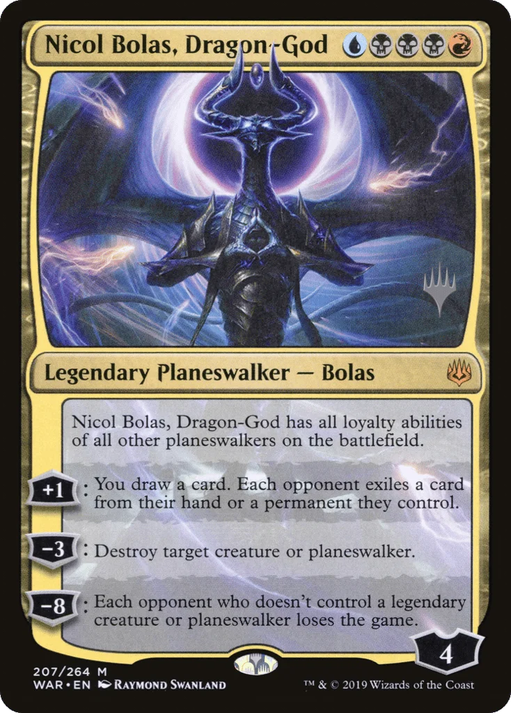 Nicol Bolas, Dragon-God · War of the Spark Promos