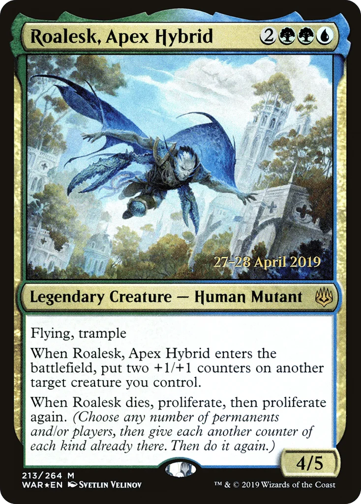 Roalesk, Apex Hybrid · War of the Spark Promos