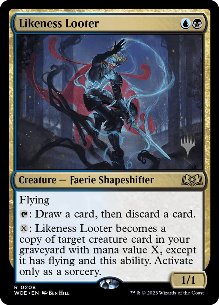 Likeness Looter · Wilds of Eldraine Promos