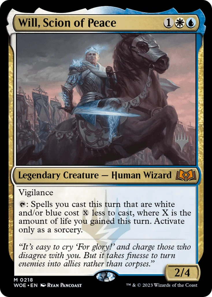 Will, Scion of Peace · Wilds of Eldraine Promos