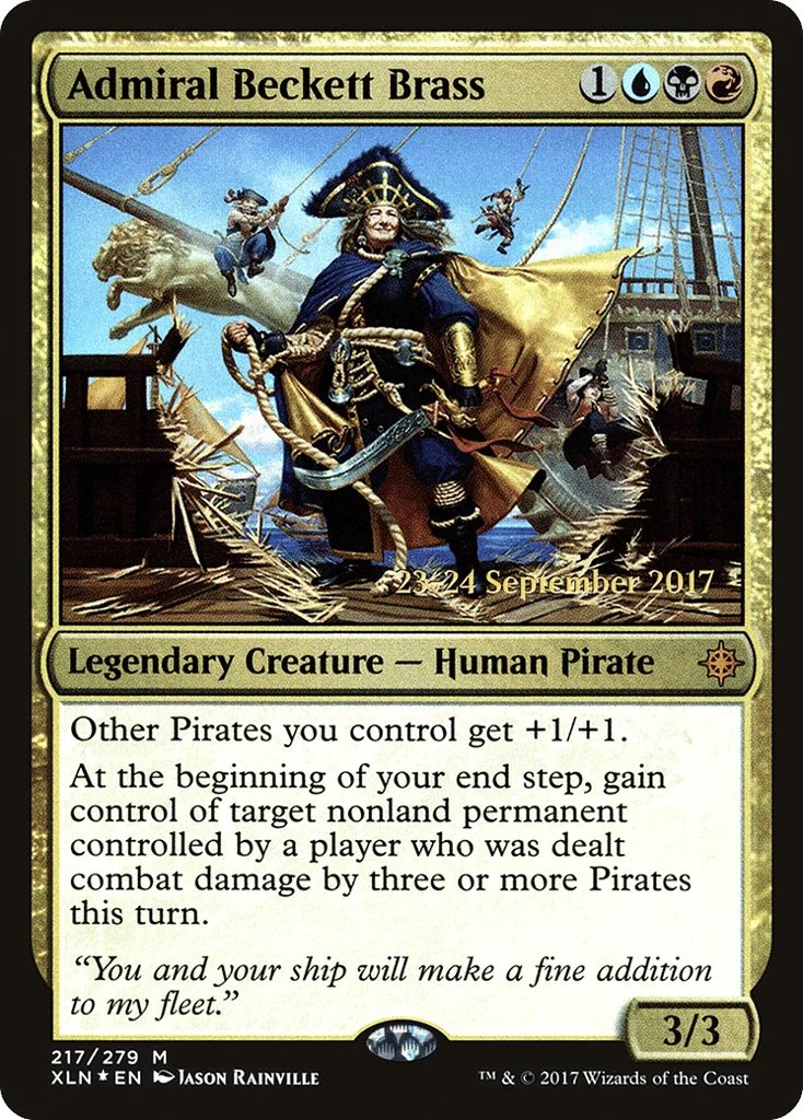 Admiral Beckett Brass · Ixalan Promos