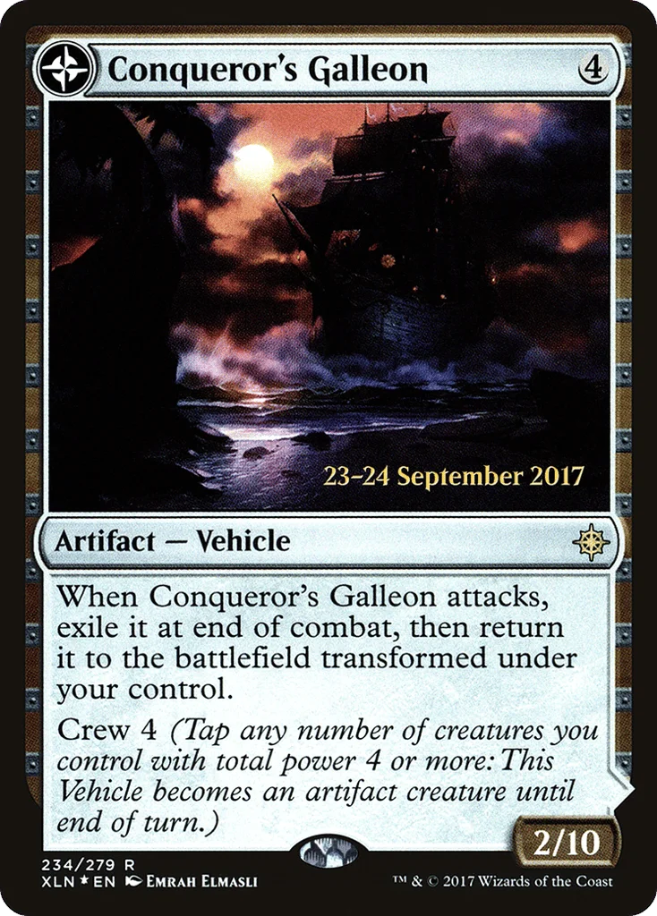 Conqueror's Galleon // Conqueror's Foothold · Ixalan Promos