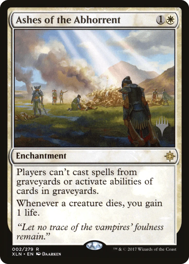 Ashes of the Abhorrent · Ixalan Promos