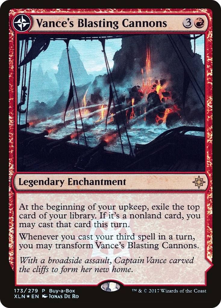 Vance's Blasting Cannons // Spitfire Bastion · XLN Treasure Chest
