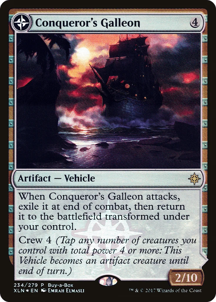 Conqueror's Galleon // Conqueror's Foothold · XLN Treasure Chest