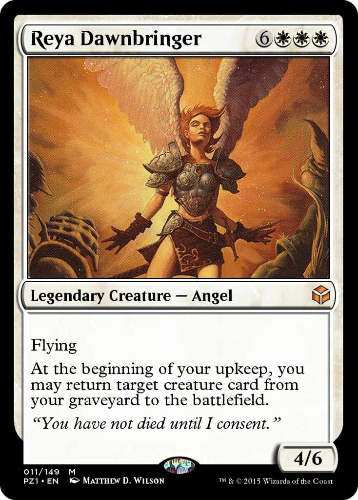 Reya Dawnbringer · Legendary Cube Prize Pack