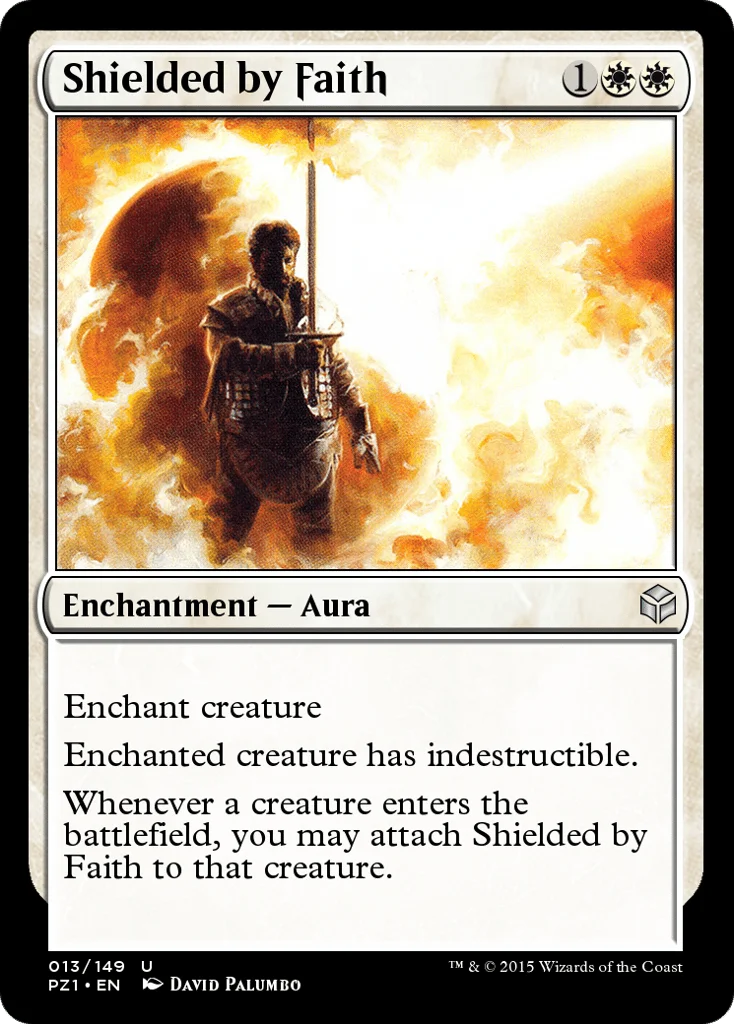 Shielded by Faith · Legendary Cube Prize Pack