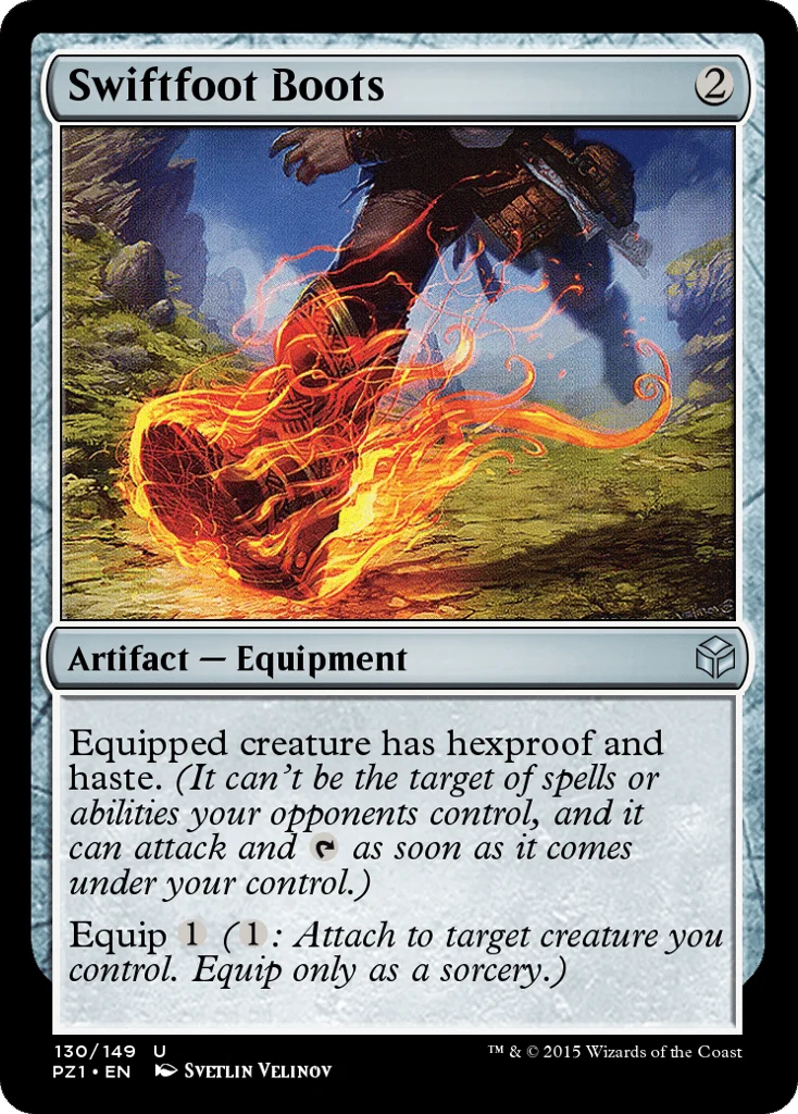 Swiftfoot Boots · Legendary Cube Prize Pack