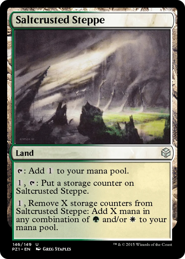 Saltcrusted Steppe · Legendary Cube Prize Pack
