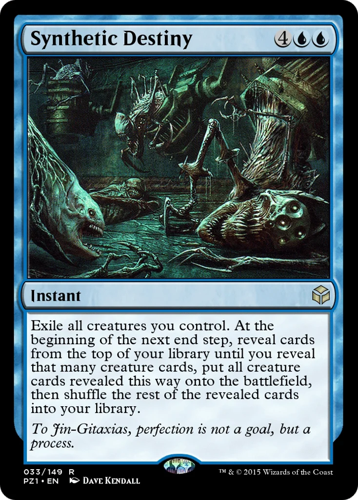 Synthetic Destiny · Legendary Cube Prize Pack