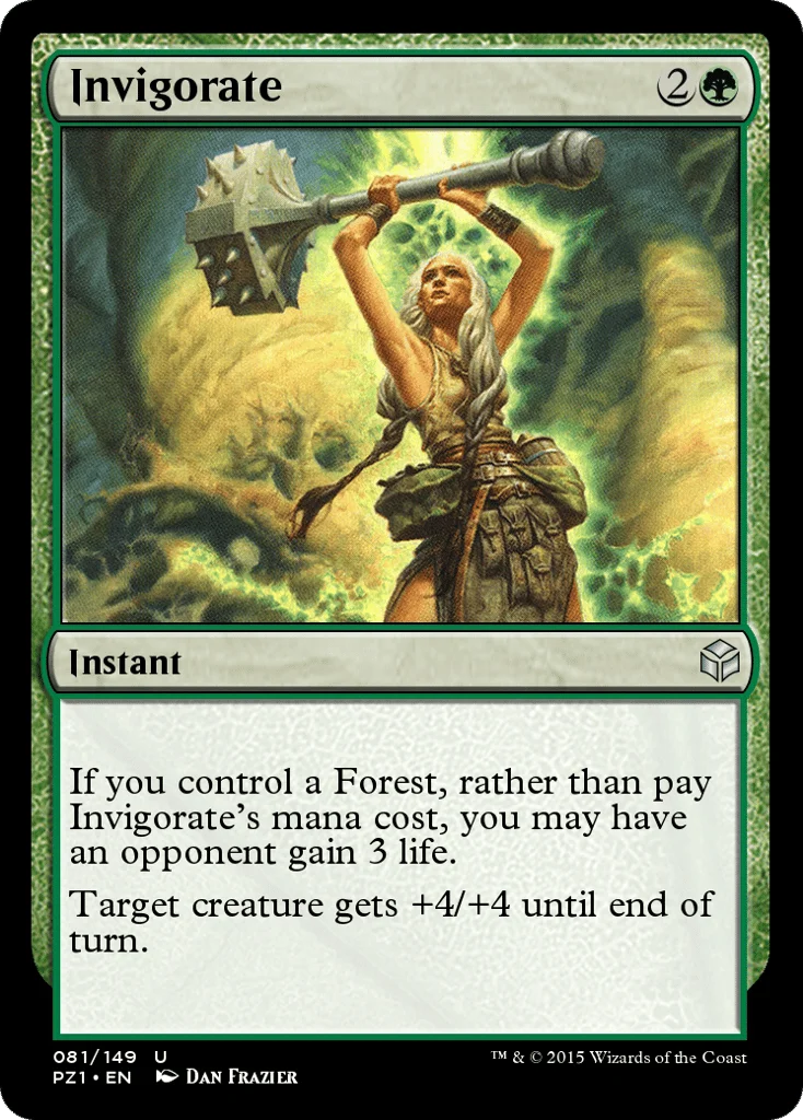 Invigorate · Legendary Cube Prize Pack