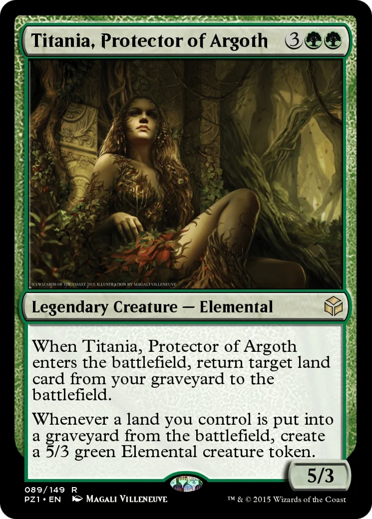 Titania, Protector of Argoth · Legendary Cube Prize Pack