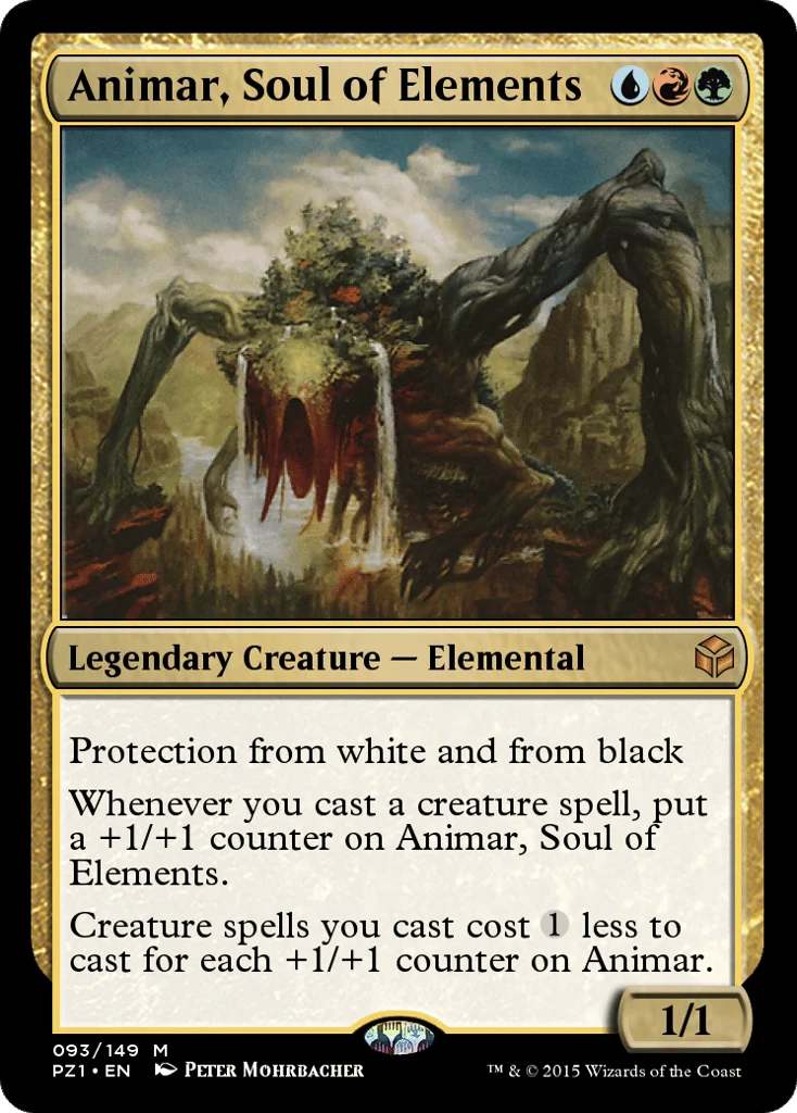 Animar, Soul of Elements · Legendary Cube Prize Pack