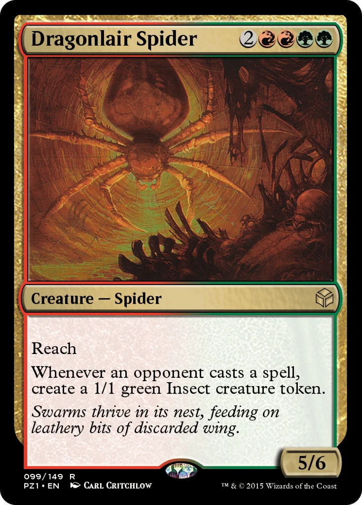 Dragonlair Spider · Legendary Cube Prize Pack