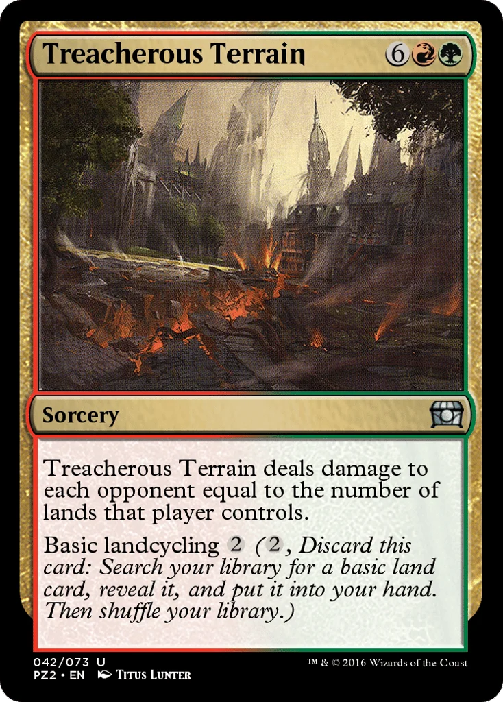 Treacherous Terrain · Treasure Chest