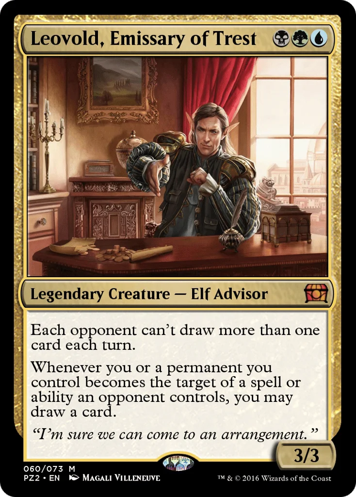 Leovold, Emissary of Trest · Treasure Chest