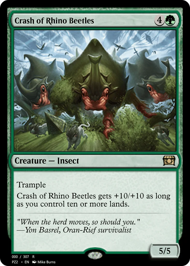 Crash of Rhino Beetles · Treasure Chest