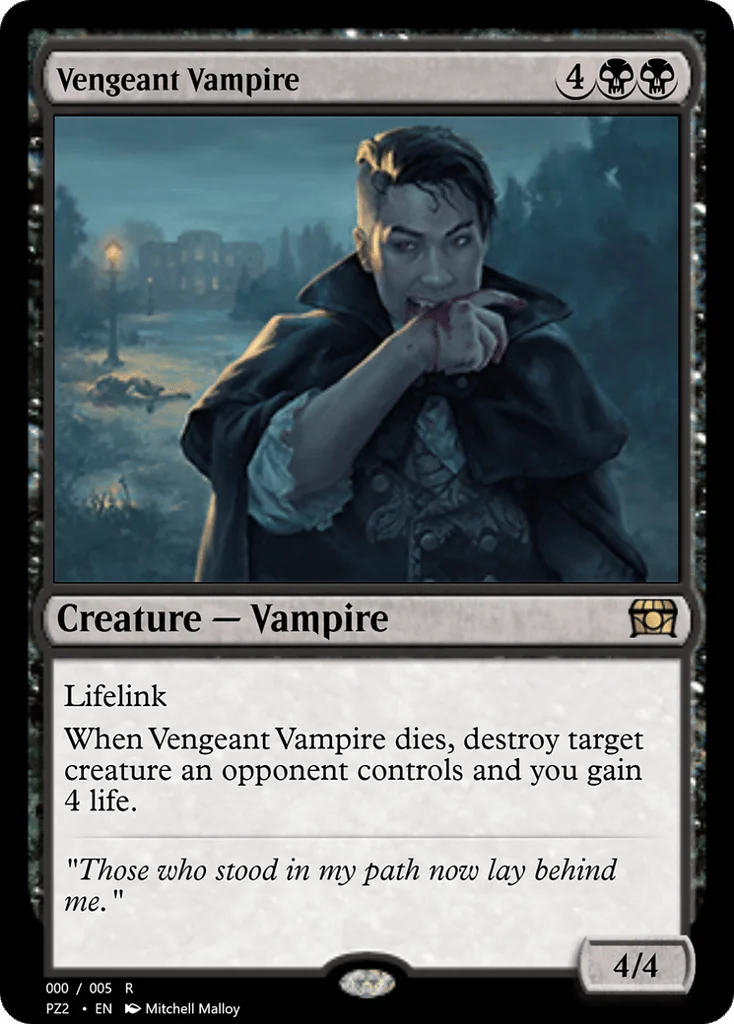 Vengeant Vampire · Treasure Chest