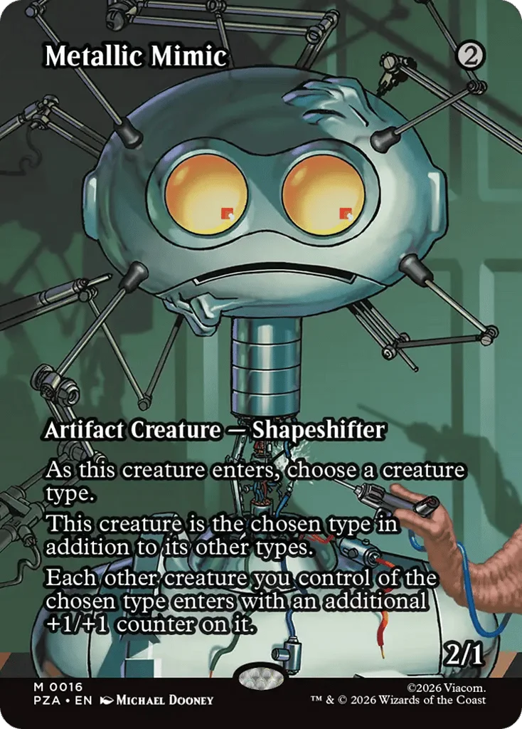 Metallic Mimic · Teenage Mutant Ninja Turtles Source Material