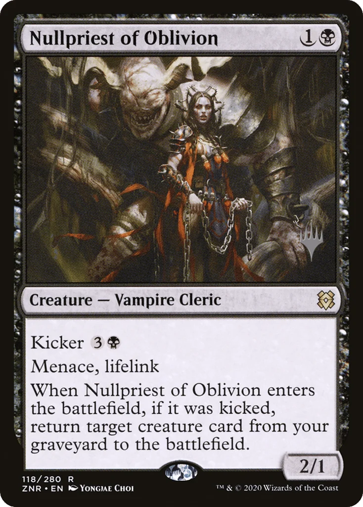 Nullpriest of Oblivion · Zendikar Rising Promos