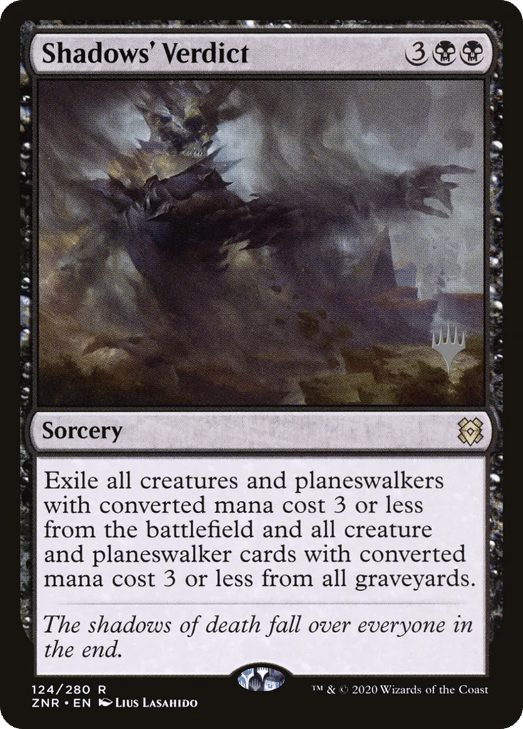 Shadows' Verdict · Zendikar Rising Promos