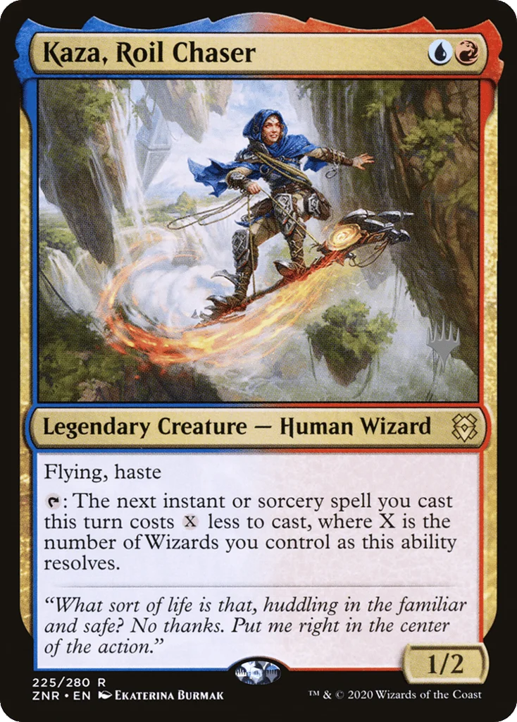 Kaza, Roil Chaser · Zendikar Rising Promos