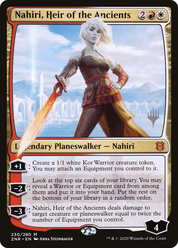 Nahiri, Heir of the Ancients · Zendikar Rising Promos