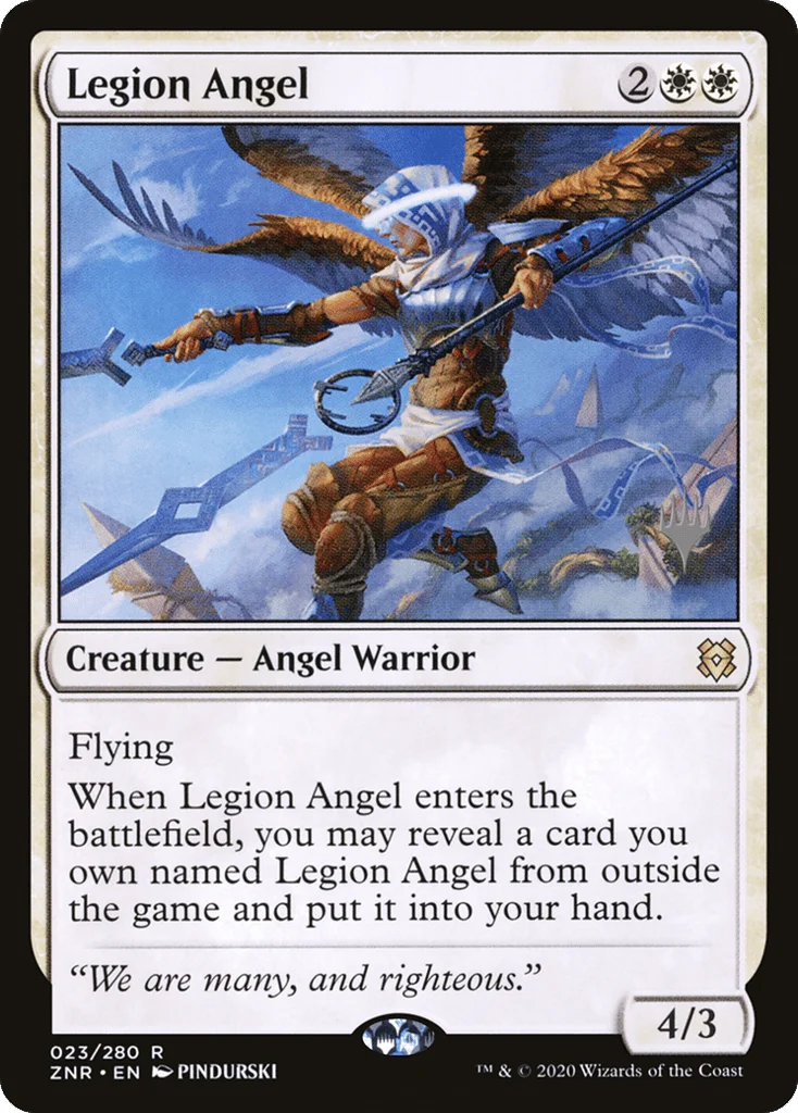 Legion Angel · Zendikar Rising Promos