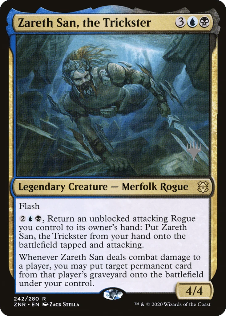 Zareth San, the Trickster · Zendikar Rising Promos
