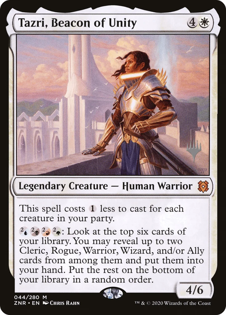 Tazri, Beacon of Unity · Zendikar Rising Promos