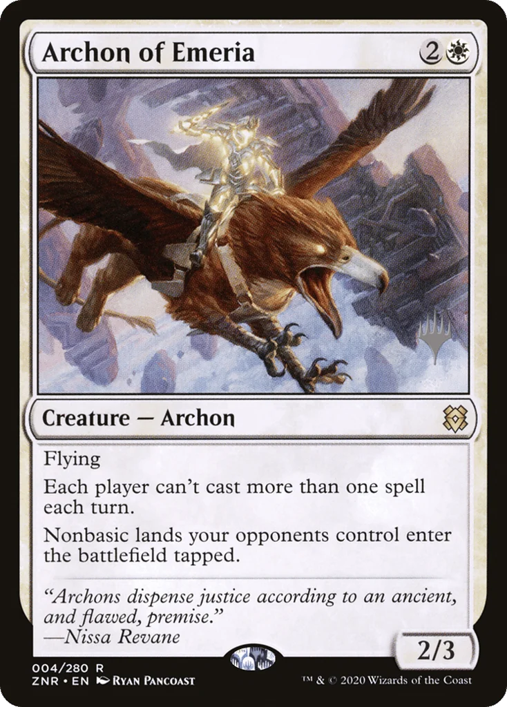 Archon of Emeria · Zendikar Rising Promos