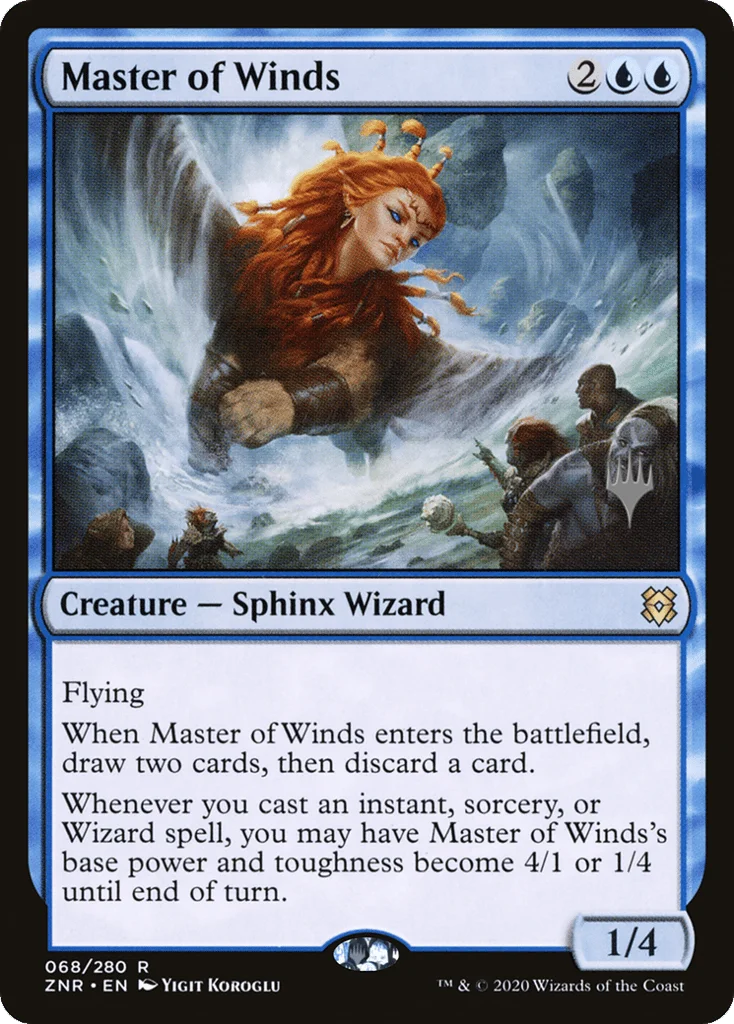 Master of Winds · Zendikar Rising Promos