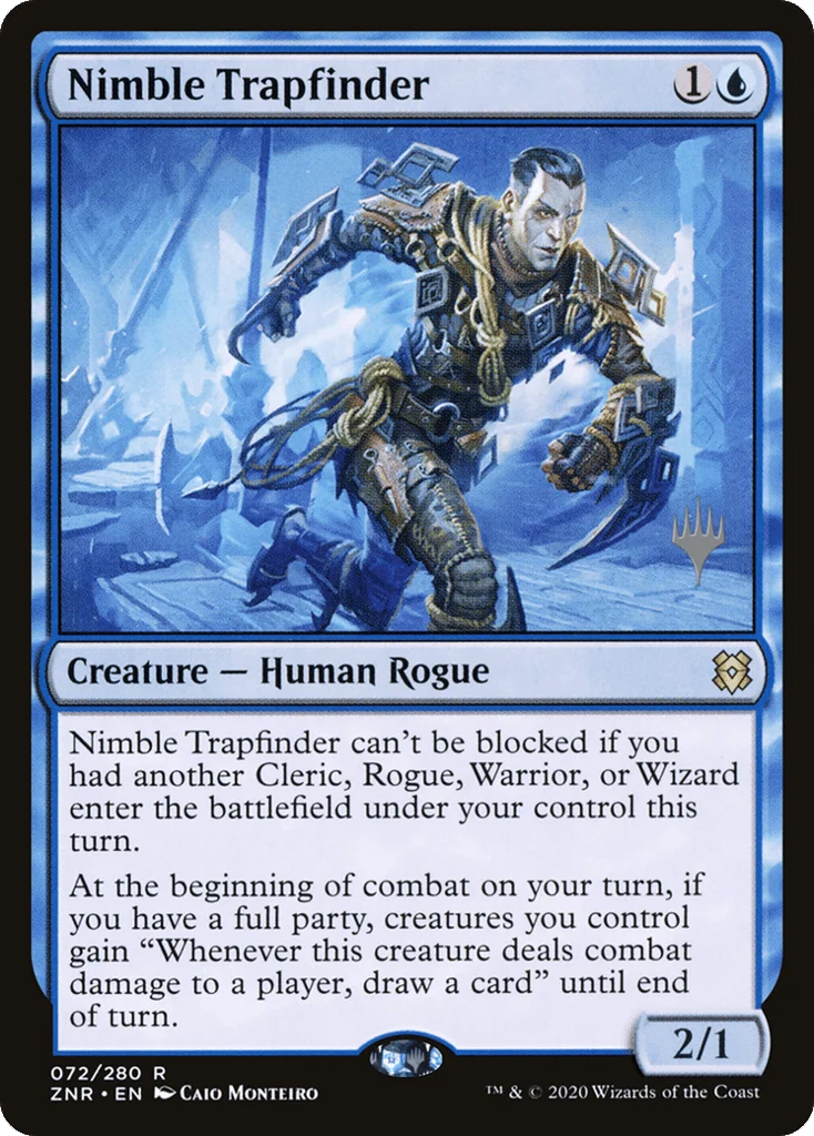 Nimble Trapfinder · Zendikar Rising Promos