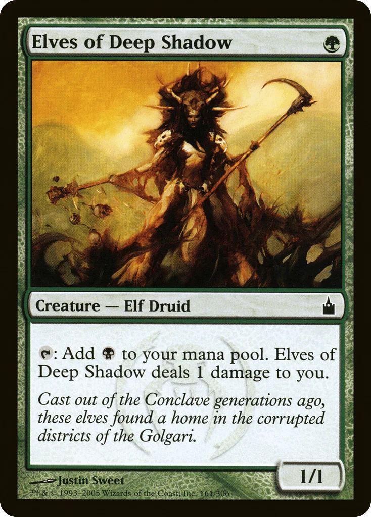 Elves of Deep Shadow · Ravnica: City of Guilds