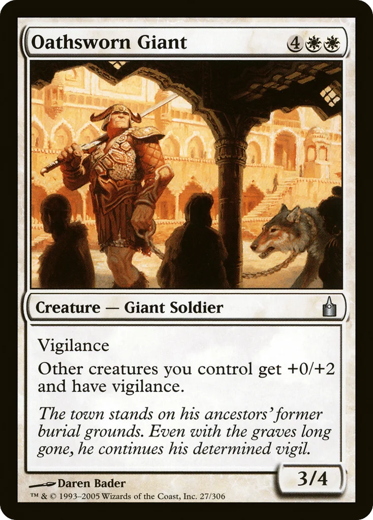 Oathsworn Giant · Ravnica: City of Guilds