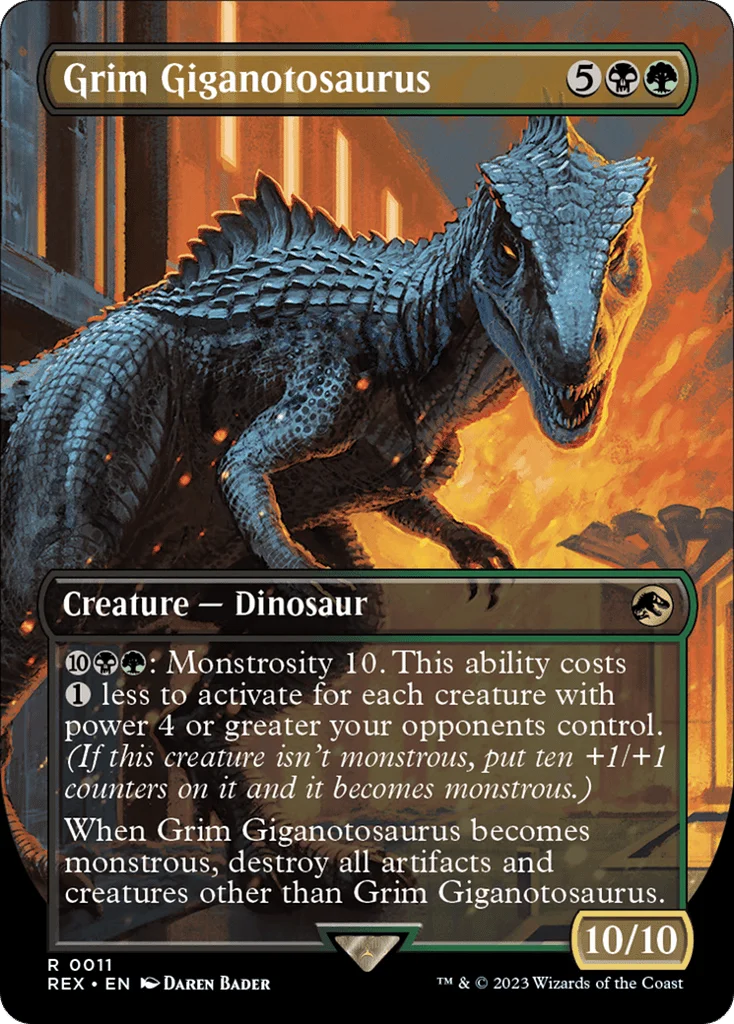 Grim Giganotosaurus · Jurassic World Collection