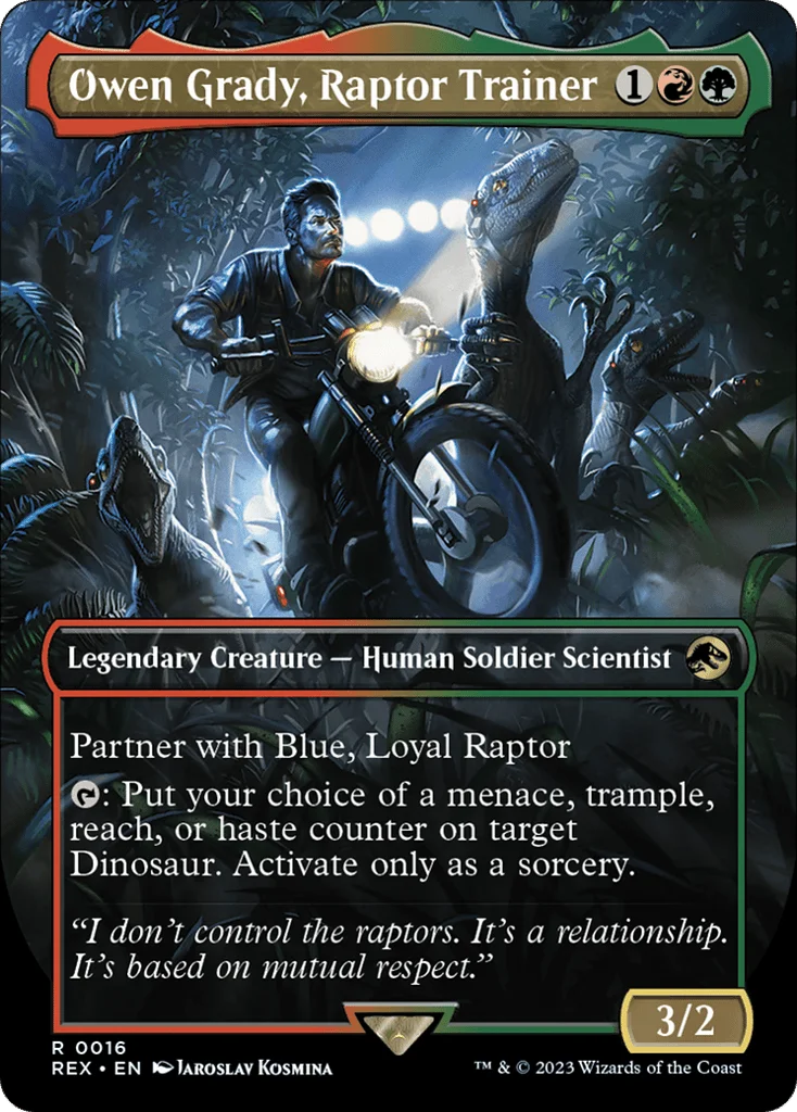 Owen Grady, Raptor Trainer · Jurassic World Collection